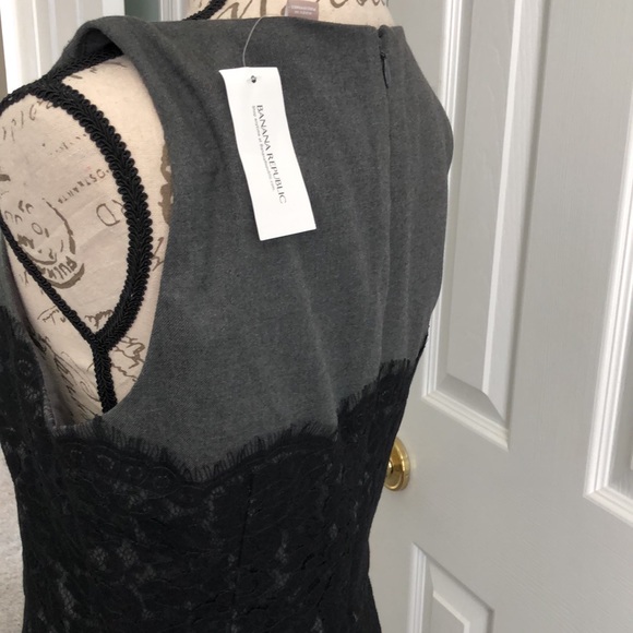 NWT! Banana Republic lace midi dress - Picture 3 of 5